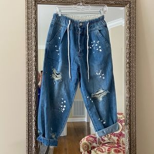 NWT baggy painters jeans - small